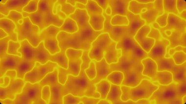 Arkaplan müziği veya sunumu için soyut lav turuncu dalgalı hareket animasyonu