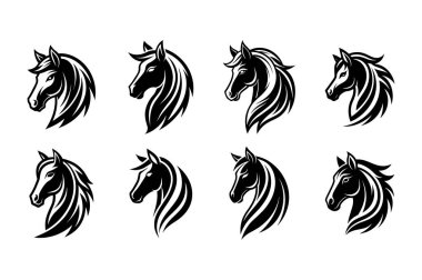 At Logosu Vektör Sanatı İllüstrasyonu.