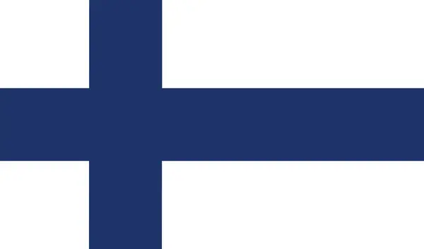 Finlandiya ulusal bayrağının resmi