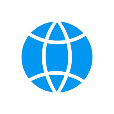 Küresel ikonun resmi. dünya çapında simge