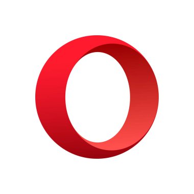 Opera mini tarayıcı simgesi. İnternet tarayıcı simgesi 
