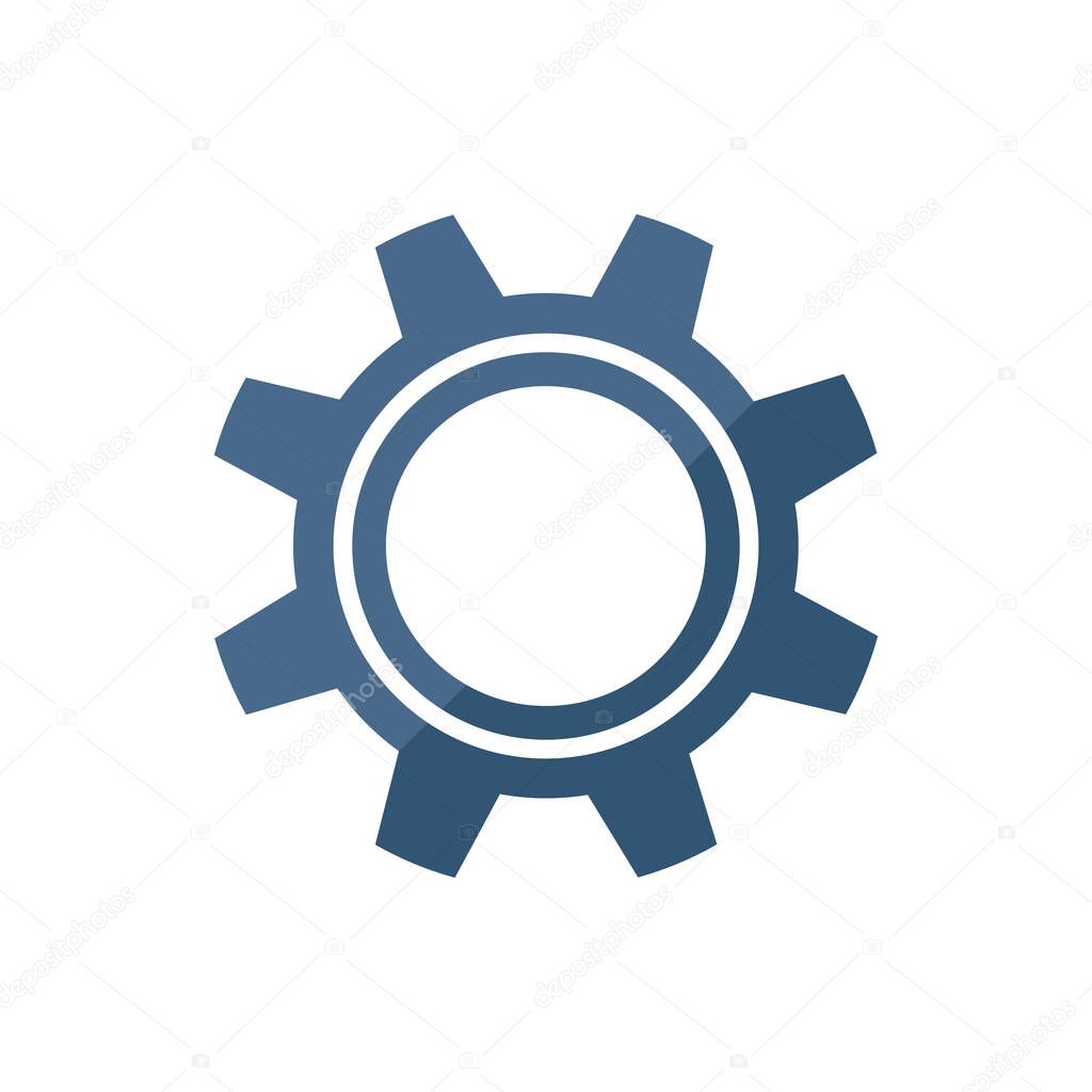 Settings icon isolated.vector art