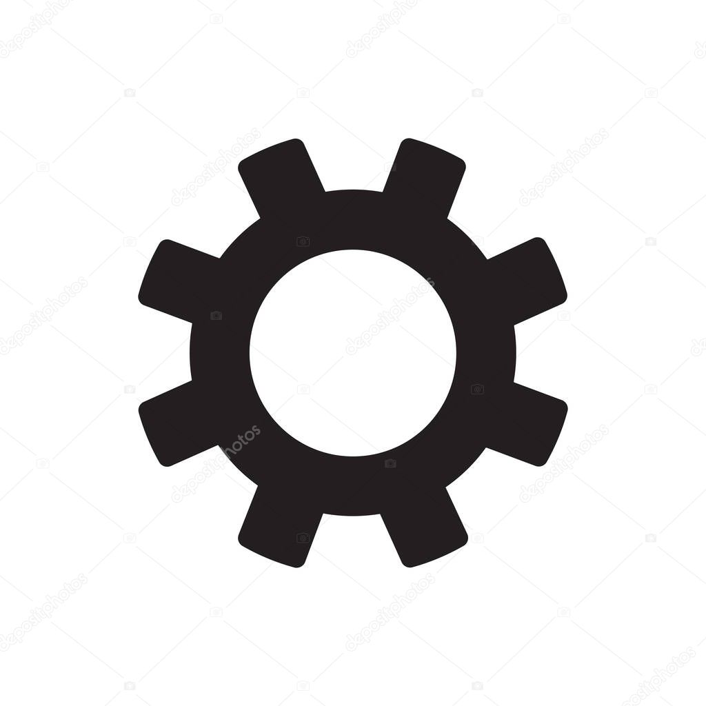 Settings icon isolated.vector art