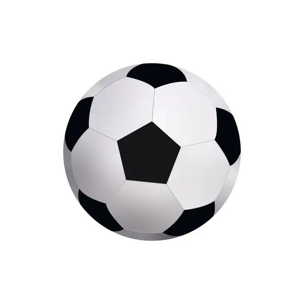 beyaz arkaplanda futbol topu