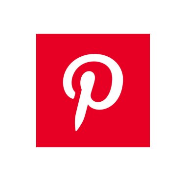 Pinterest logo vektör çizimi