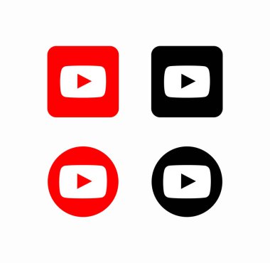 Youtube logosu seti