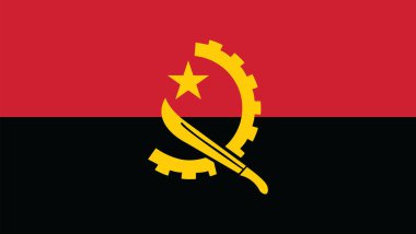 Angola ulusal bayrağının resmi