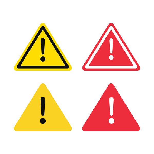 Предупреждающие знаки Различные символы оповещения для безопасности и осведомленности об опасности