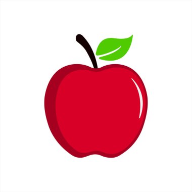 Renkli Elma Vektörü Tasarımı
