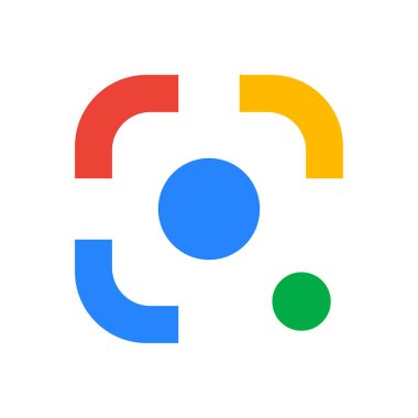Google Lens logosu izole edildi