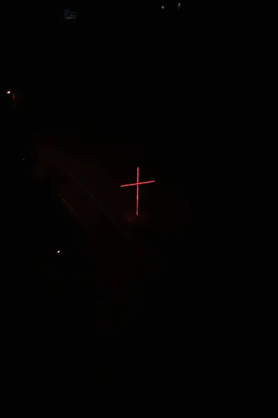 Haçın gece manzarası