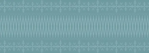 Kusursuz kabile sınırları geleneksel şablon, açık gri geometrik motifler deniz mavisi arka planda. Tayland sanatı, kumaş baskıları için kültür mirası, arka plan, duvar kağıdı, halı