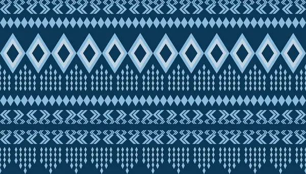 Geometrik kabile sınır deseni, elmas şekiller, mavi tonlar, tekrarlayan dizayn. Geleneksel sanatı, etnik motifleri, tekstil tasarımını temsil eder. Kumaş baskılar, arka planlar, duvar kağıtları ve dekoratif amaçlar için uygundur..