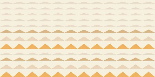 Farklı sarı tonlarda üçgenlerin tekrar eden deseni, derinlik ve boyut duygusu dağ gibi görünür. Geometrik kabile çizgileri arka plan, tekstil baskısı, kart dekorasyonu için idealdir