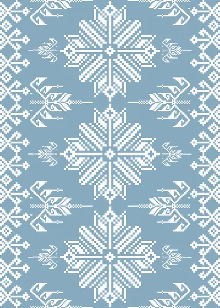 Tayland ipeğinden esinlenilmiş karmaşık piksel sanatı, geleneksel motiflere sahip mavi ve beyaz desenli. Tekstil, dijital altyapı ve kültürel tasarımlar için mükemmel..