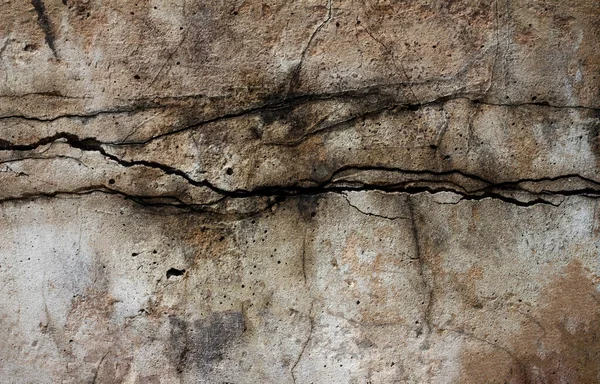 Alte Risse Gebrochene Wand Zement Oberfläche Textur Hintergrund — Stockfoto