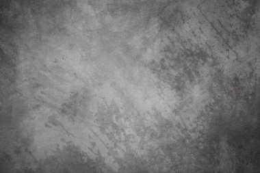 Gri beton beton duvar dokusu kara zemin.