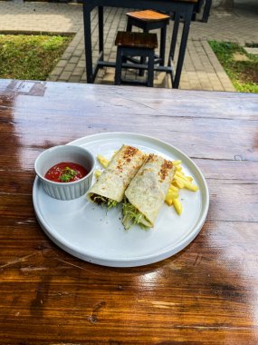 Lezzetli ve lezzetli yemekler..