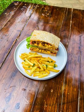 Makarnanın mutfak fotoğrafı.