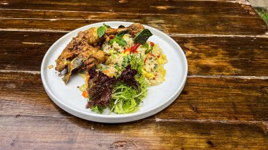 Izgara tavuklu pilav.