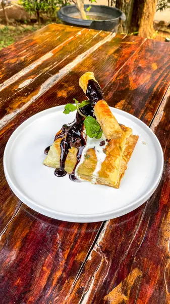 close up view of sweet food