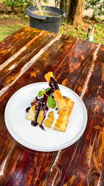 Tatlının mutfak fotoğrafı.