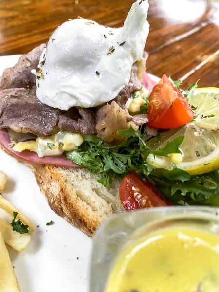 close up of delicious italian dish