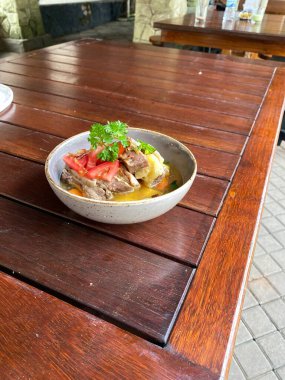 Bir yemek fotoğrafı.