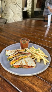 Lezzetli yemekler, seçici odaklanma.