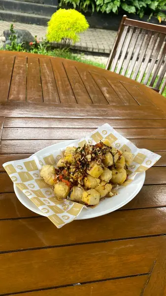 Lezzetli yiyeceklerin yakın görüntüsü