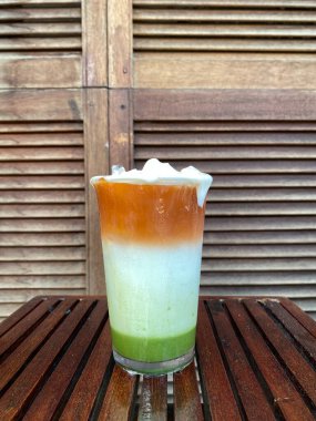 Kremalı buzlu kahve.