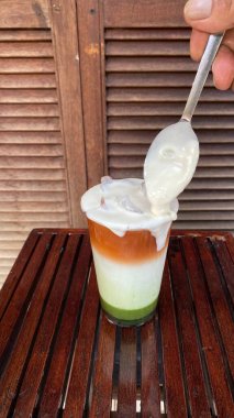 Lezzetli bir yemeğin yakın çekimi.