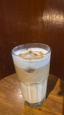 Kafede kahve kokteyli.