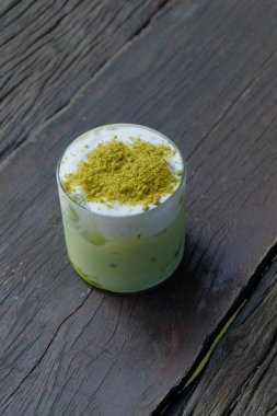 Kibrit yeşil çay tozu