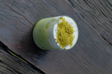 Kibrit, kibrit, yeşil çay tozu, toz