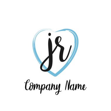 Başlangıç logosu, ilk imzadan oluşan el yazısı logosu, düğün, moda, mücevher, butik, çiçek ve botanik, herhangi bir şirket veya işletme için yaratıcı şablona sahip.