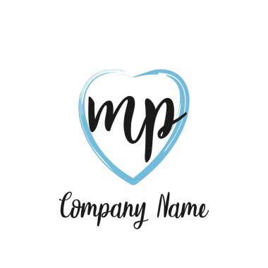 Başlangıç logosu, ilk imzadan oluşan el yazısı logosu, düğün, moda, mücevher, butik, çiçek ve botanik, herhangi bir şirket veya işletme için yaratıcı şablona sahip.