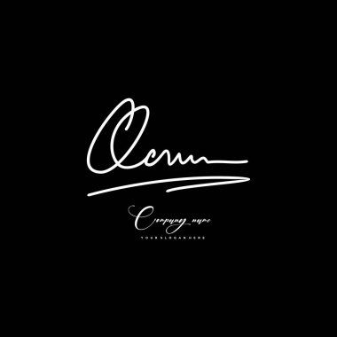 QC ilk harf el yazısı ve imza logosu