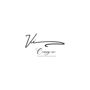 VI ilk harf el yazısı ve imza logosu