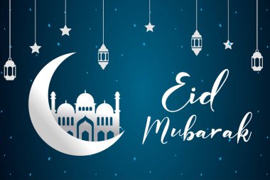 Müslüman Kutsal Ayı Ramazan Kareem arkaplanı - Parlayan Mumlu Süslü Arap Feneri