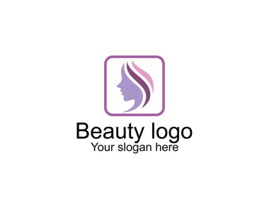 Kadın güzellik logosu güzellik salonu için ilham kaynağı cilt bakımı ve ürün güzelliği.