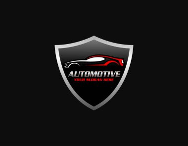 Otomotiv tekerleği hızlı amblem logosu