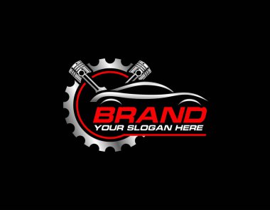 Otomobil Garajı Premium Konsept Logo Tasarımı