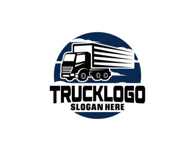Kamyon logosu, otomotiv endüstrisiyle ilgili iş için mükemmel logo..