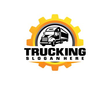 yarı kamyon yan görünüm logosu