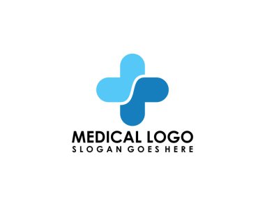 Tıbbi Logo Sağlık Simgesi Vektör Logosu Tasarımı