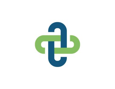 Sağlık hizmeti logosu, Tıbbi Sağlık Logosu Şablon Tasarımı.