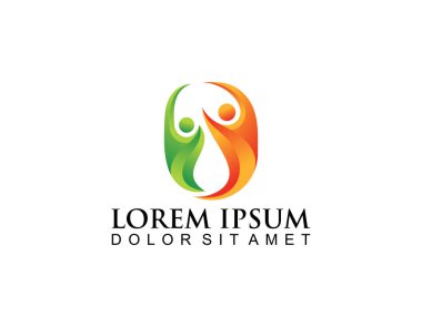 dijital sağlık sembolü vektör logosu