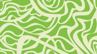 Eğri ve birbirine bağlı çizgilerin yer aldığı sanatsal soyut bir arka plan. Dinamik akış ve uyumlu renk paleti onu ev dekorasyonu, kırtasiye ve çağdaş tasarım projeleri için mükemmel hale getirir..