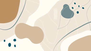 Doğa, özgeçmiş, kuaförlük, tımar, kırtasiye, kumaş baskısı, kumaş baskıları ve akış çizgileri ve asgari dokularla çağdaş iç dekorasyon için soyut tasarımdan esinlenmiştir. Şık ve zarif..